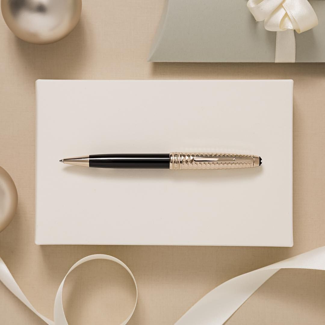 Montblanc Meisterstuck Doué Geometry Champagne Classique 118095