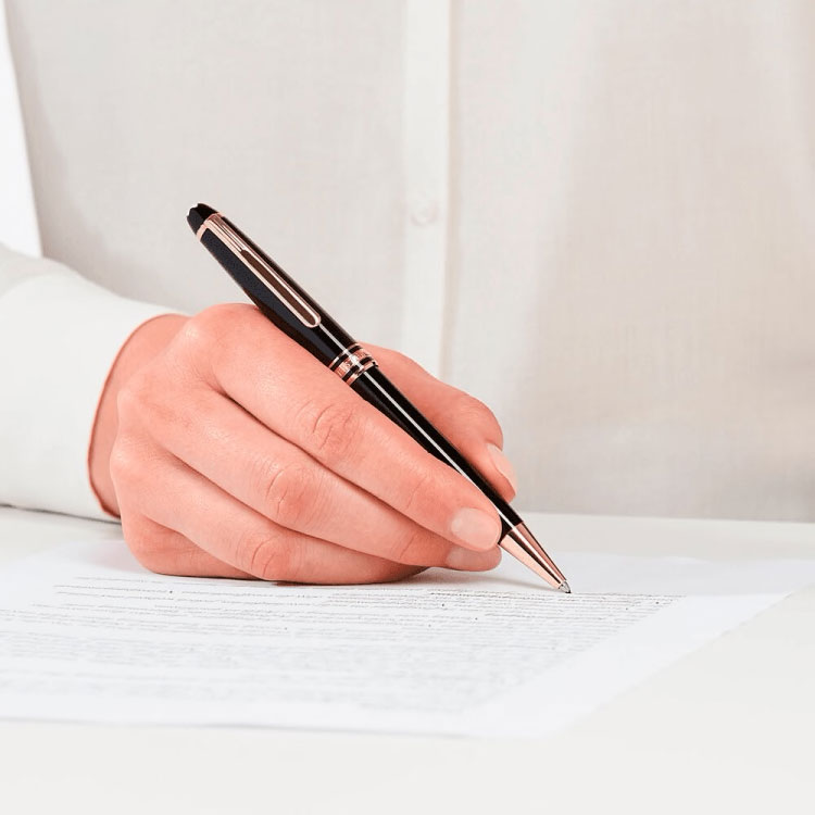 Montblanc Meisterstuck Rose Gold Classique Ballpoint Pen