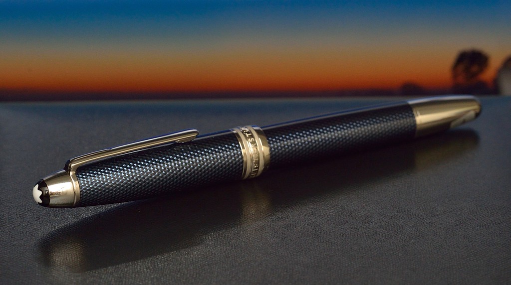 Montblanc Meisterstuck Solitaire Blue Hour LeGrand Rollerball