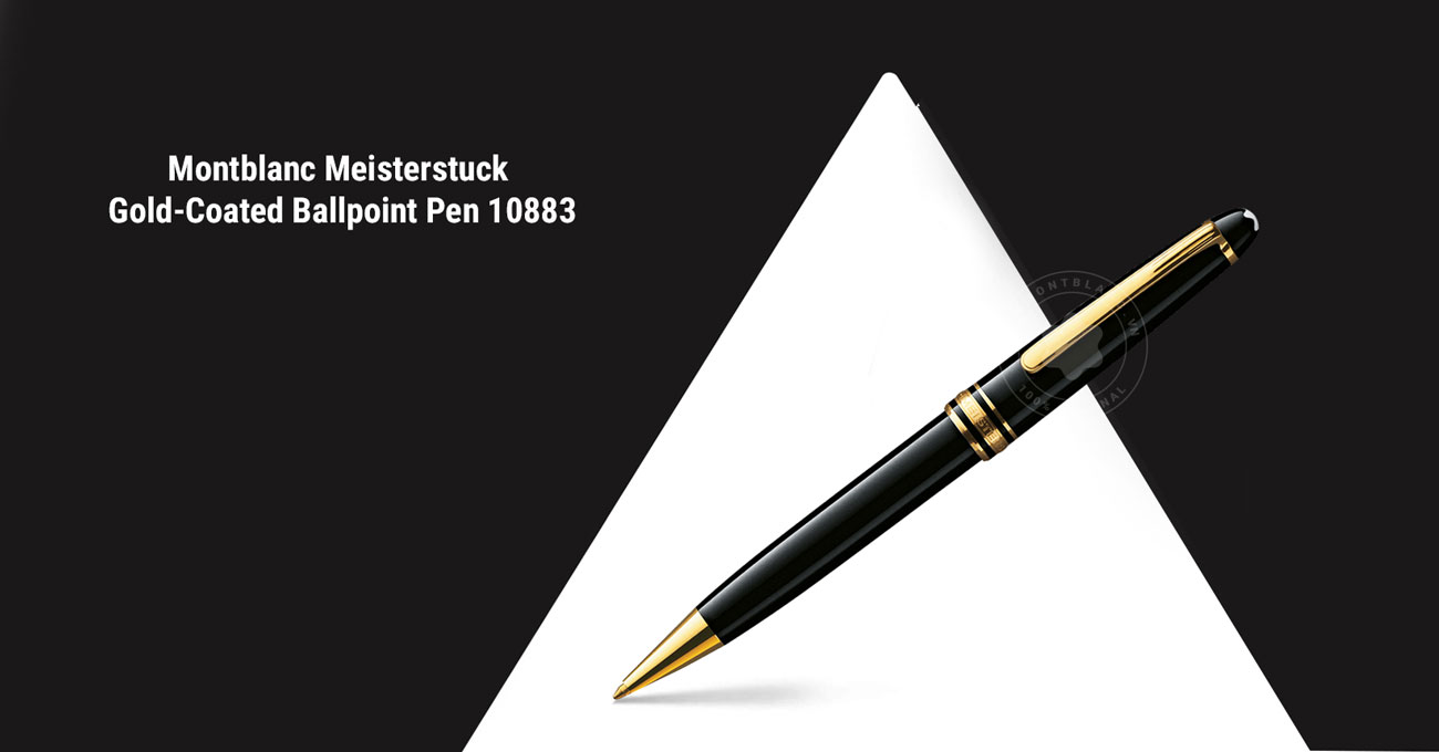 Bút bi Montblanc Meisterstück Gold
