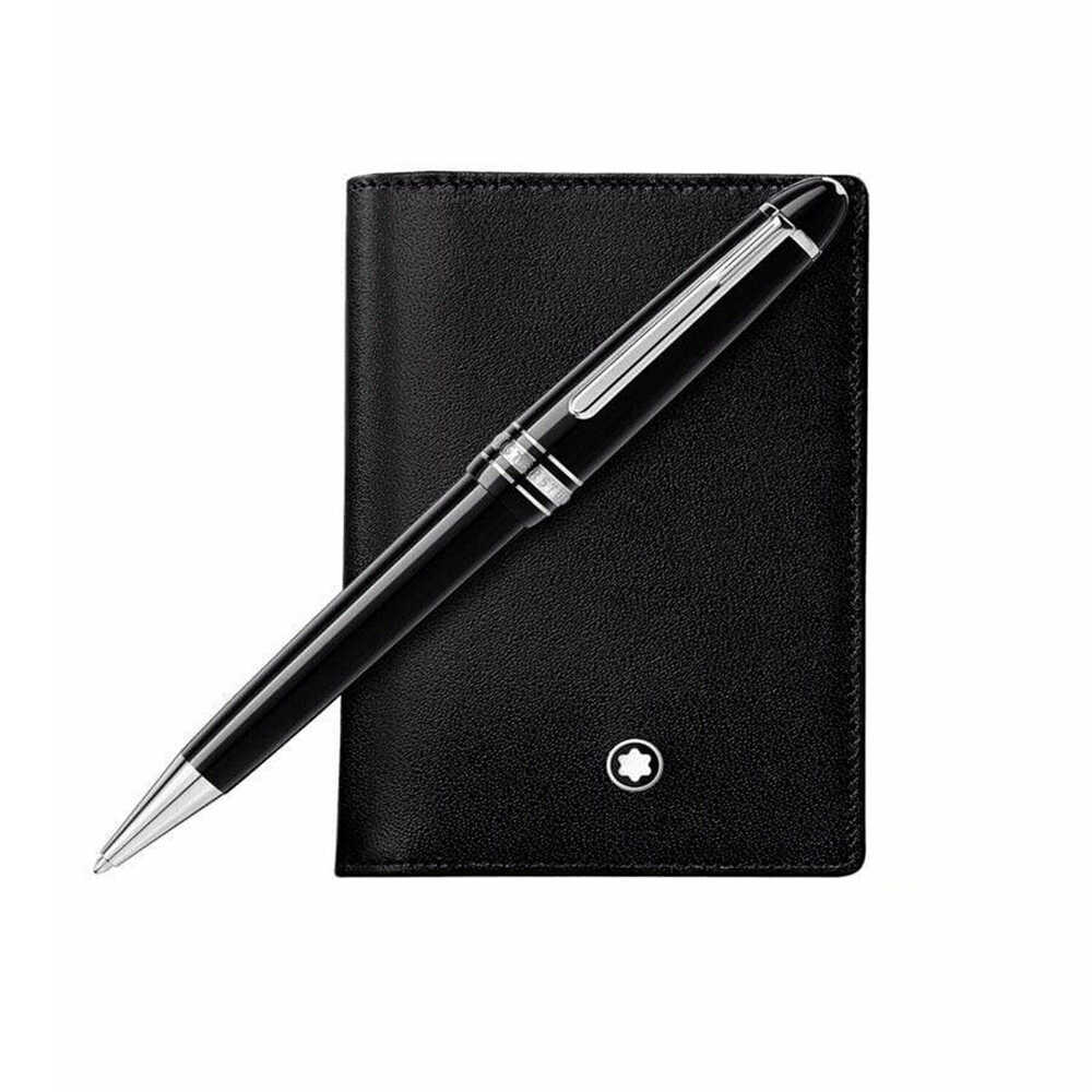 Montblanc Meisterstuck Midsize & Buisness Card Holder Set 116036