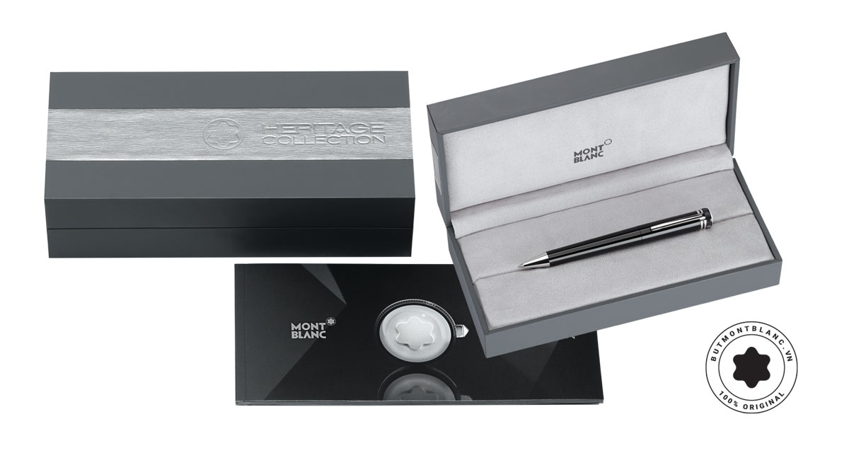 Bút dạ bi Montblanc Heritage 1921 Capless Rollerball 112524