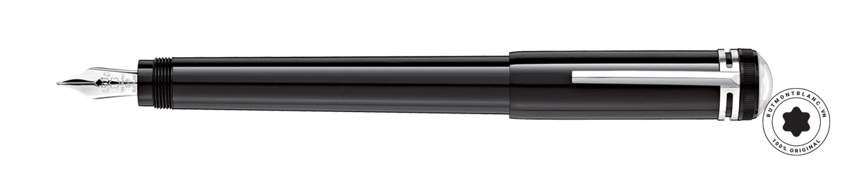 Bút máy Montblanc Heritage 1921 Black Resin Fountain Pen 109049