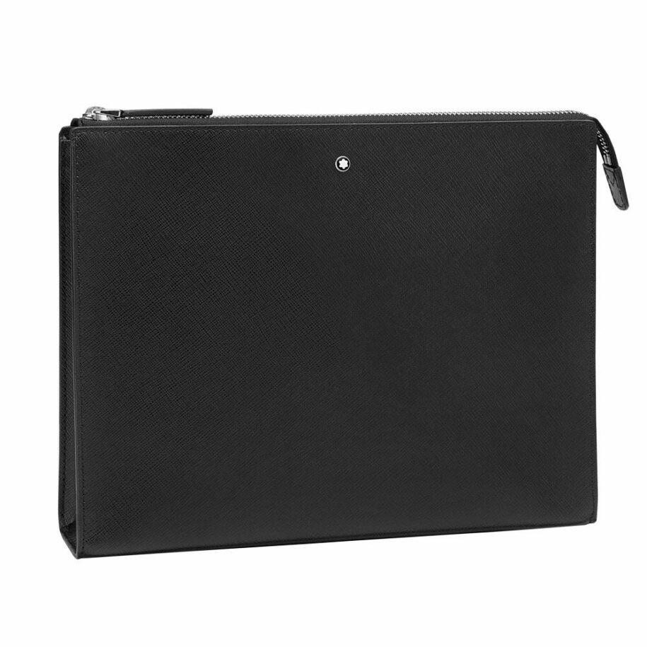 Montblanc Sartorial Clutch Pochette Montblanc Pouch Bag Ví Cầm Tay