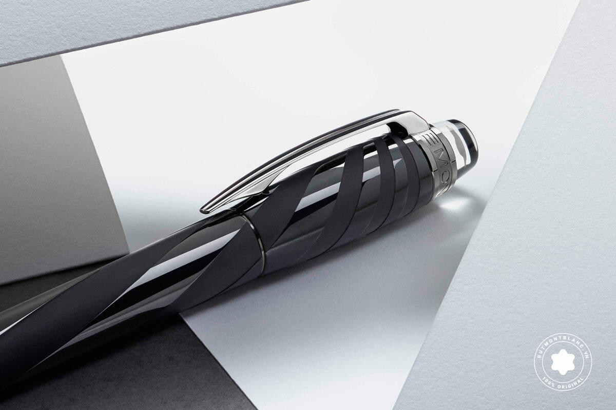 Bút máy Montblanc StarWalker Ceramics Black Fountain Pen 114744