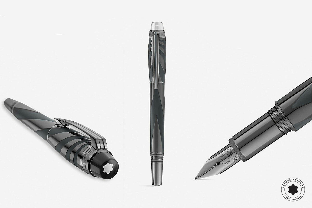 Bút máy Montblanc StarWalker Ceramics Black Fountain Pen 114744