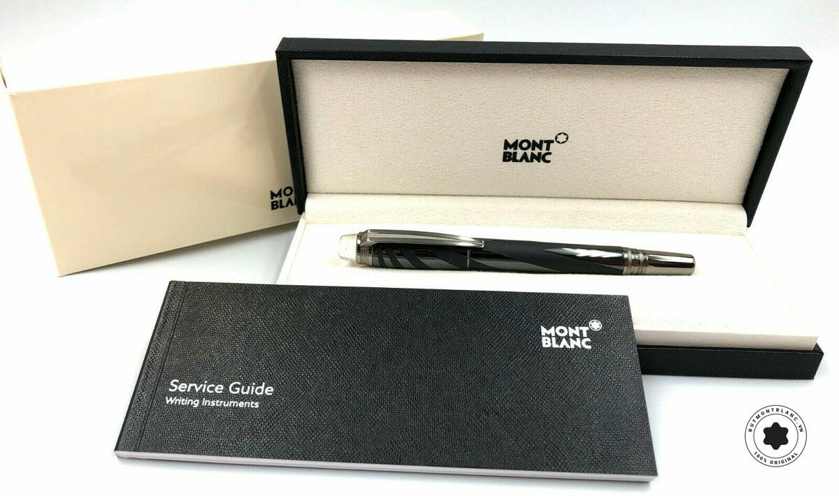 Bút máy Montblanc StarWalker Ceramics Black Fountain Pen 114744