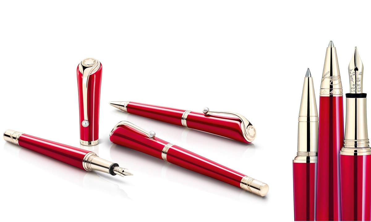 Ruột bút Montblanc small rollerball refills với mã sản phẩm 124505