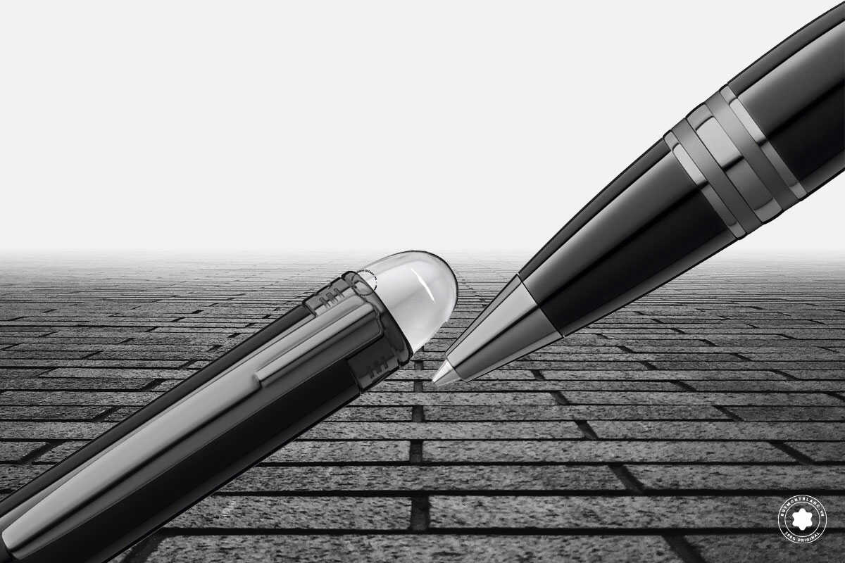 Bút bi Montblanc Starwalker Midnight Ballpoint Pen MB105657