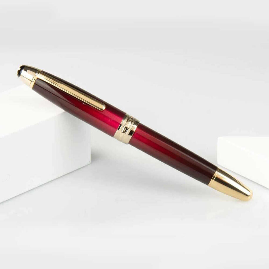 Montblanc calligraphy discount burgundy