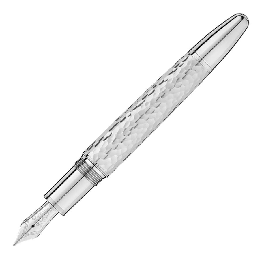 Montblanc Meisterstuck Martele Sterling Silver Fountain Pen 115097