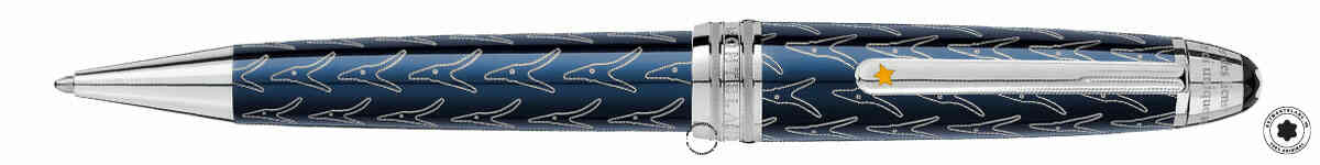 Bút bi Montblanc Meisterstuck Le Petit Prince Solitaire Midsize Ballpoint Pen MB118047