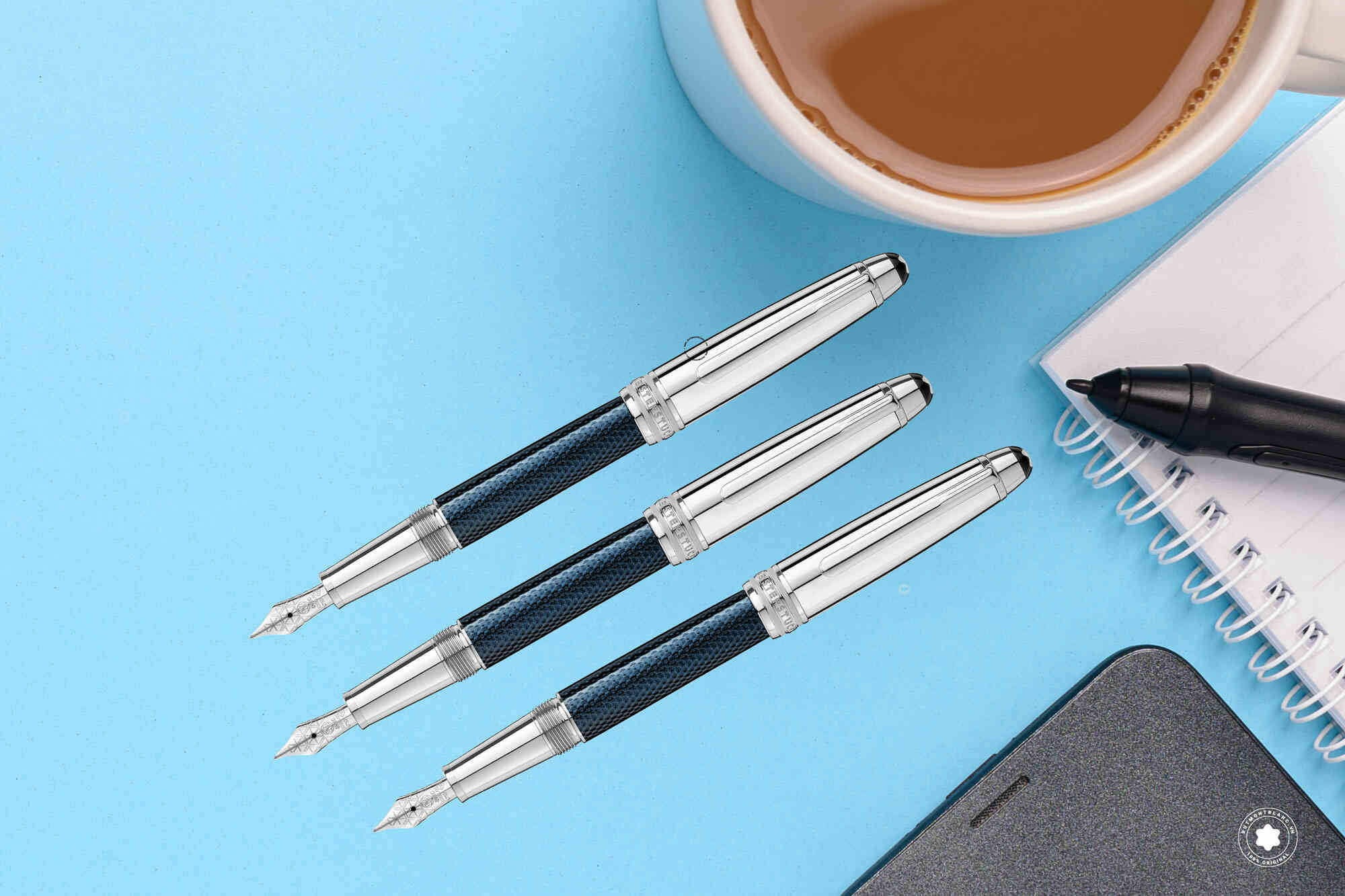 Bút máy Montblanc Meisterstück Solitaire Blue Hour Fountain Pen MB112893