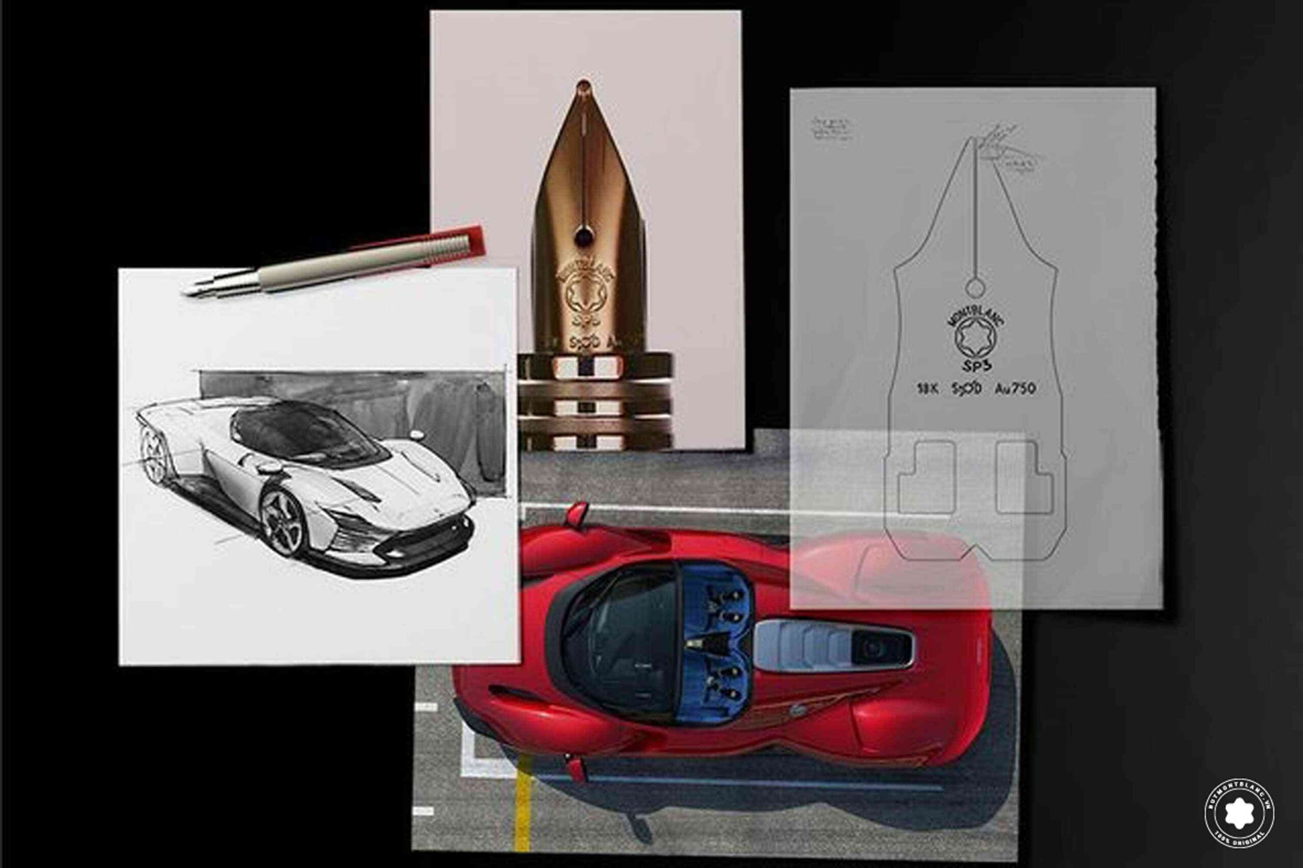 Bộ sưu tập Montblanc và Ferrari Stilema SP3 Limited Edition 599