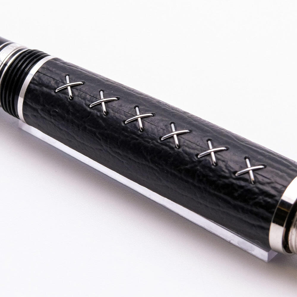 Bút dạ bi Montblanc Boheme Black Sharkskin Rollerball Pen 3825