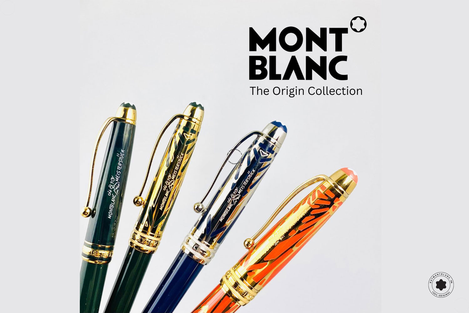 Bộ sưu tập Montblanc Meisterstück The Origin Collection 100 Years