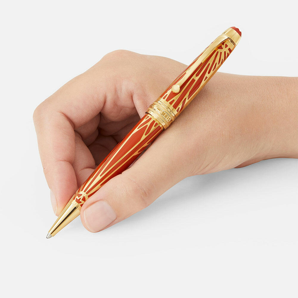 Bút bi Montblanc Meisterstuck The Origin Solitaire Midisize Ballpoint Pen MB131356