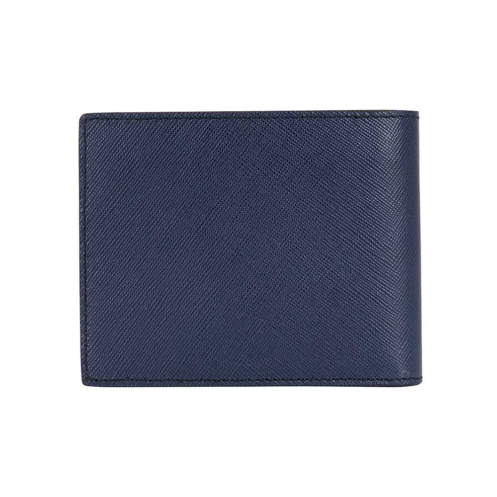 Ví da Montblanc Sartorial 6cc Indigo Wallet MB113217