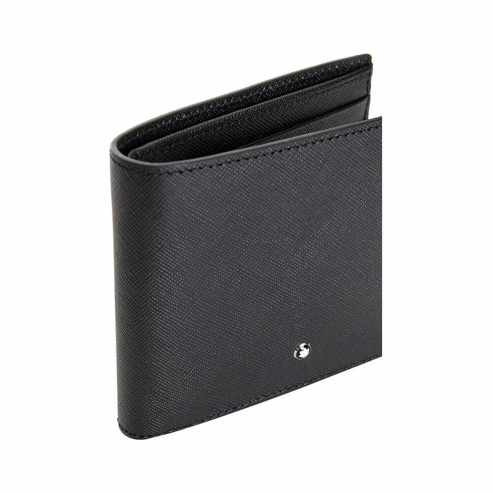 Ví da Montblanc Sartorial Wallet 8cc Black MB113211
