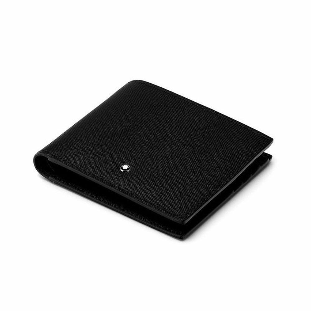 Ví da Montblanc Sartorial Wallet 8cc Black MB113211
