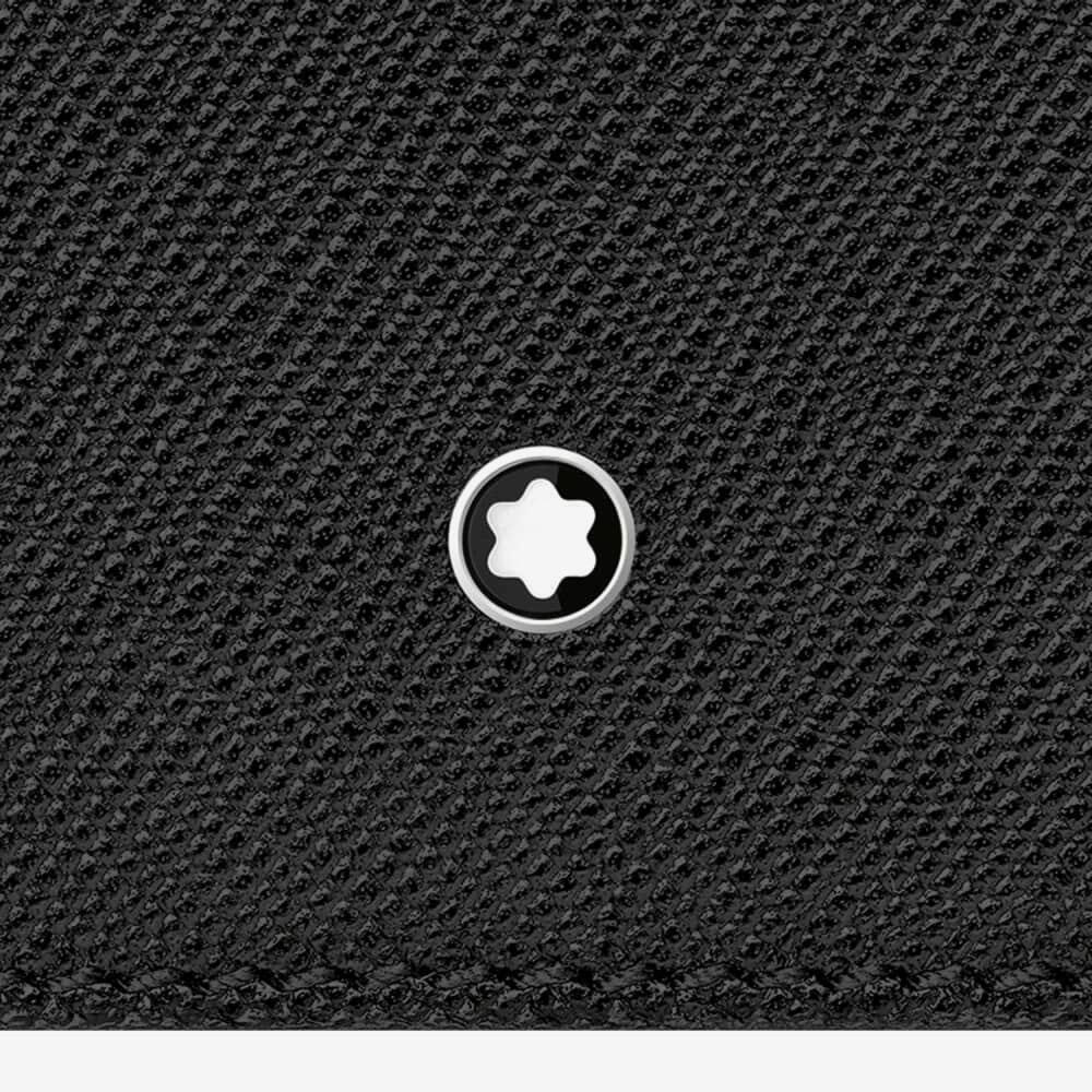 Ví da Montblanc Sartorial Wallet 8cc Black MB113211